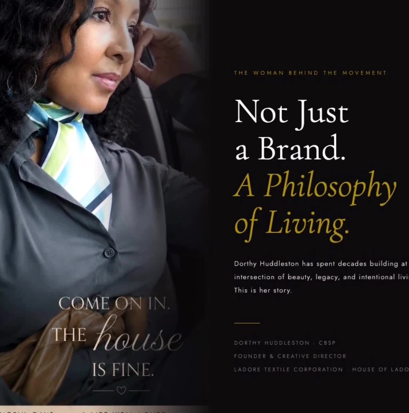 Dorthy Huddleston, founder of House of LaDore