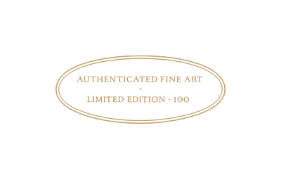Authenticated Fine Art · Limited Edition of 100