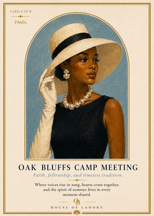 Oak Bluffs Camp Meeting — Card 6 of 8