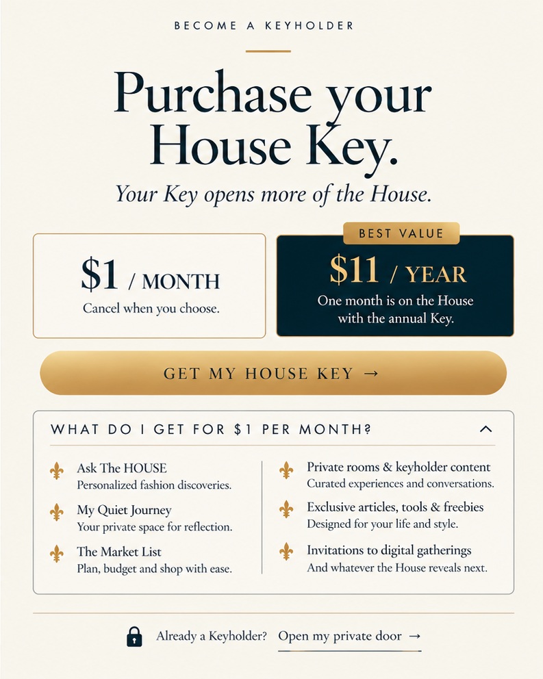 Purchase your House Key