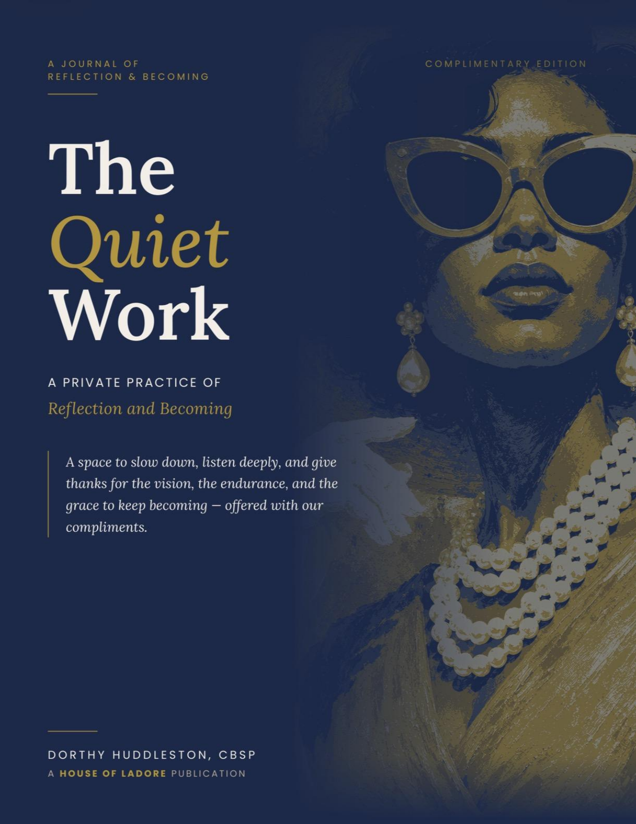 The Quiet Work Interactive Vault Edition journal cover